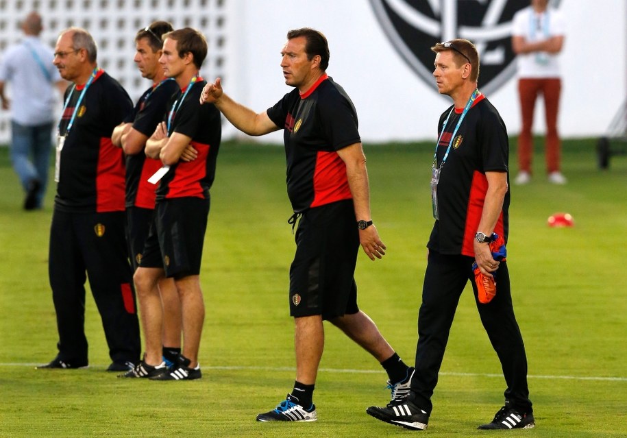 Trening Belgów /GUILLAUME HORCAJUELO  /PAP/EPA