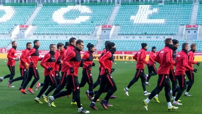 Trening biało-czerwonych przed meczem ze Słowenią