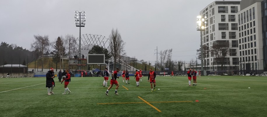Trening kadry reprezentacji Polski w rugby /Tomasz Staniszewski /Radio RMF24