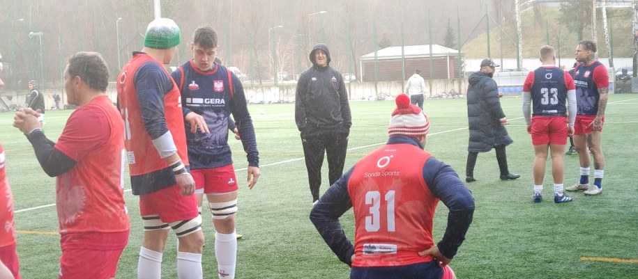 Trening kadry reprezentacji Polski w rugby /Tomasz Staniszewski /Radio RMF24