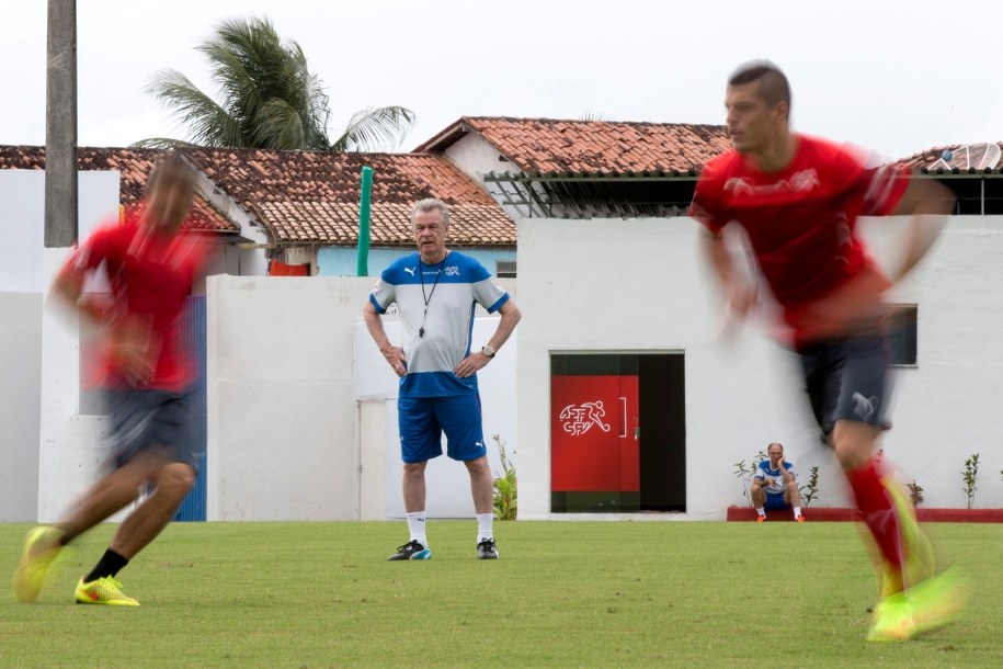 Trening kadry Szwajcarii /PETER KLAUNZER /PAP/EPA