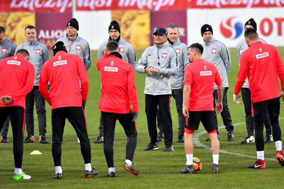 Trening kadry we Wrocławiu /Maciej Kulczyński /PAP