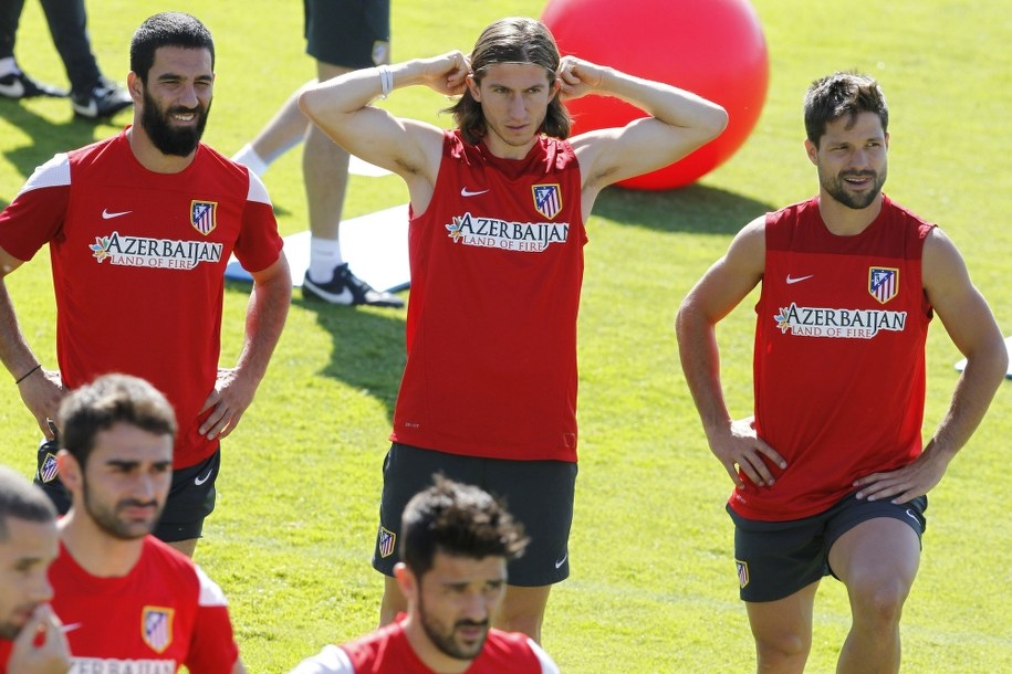 trening piłkarzy Atletico Madrtyt /FERNANDO ALVARADO /PAP/EPA