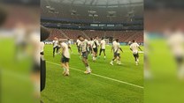 Trening piłkarzy Realu Madryt na Stadionie Narodowym. WIDEO