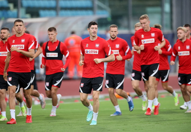 Trening piłkarzy reprezentacji Polski / 	Leszek Szymański    /PAP