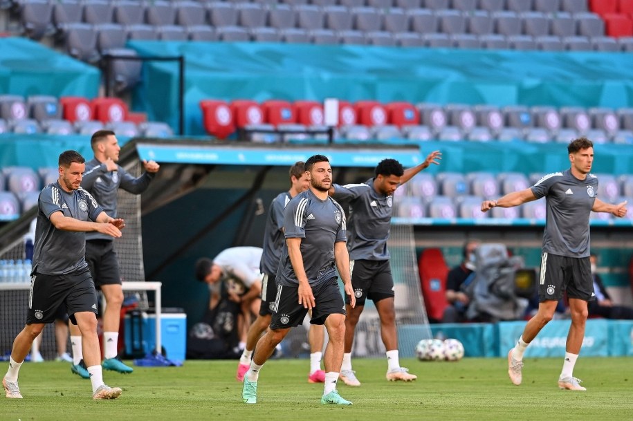 Trening reprezentacji Niemiec przed meczem z Francją /LUKAS BARTH-TUTTAS /PAP/EPA