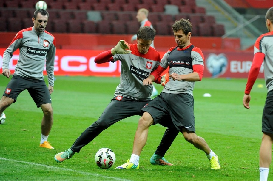 Trening reprezentacji Polski /Bartłomiej Zborowski /PAP
