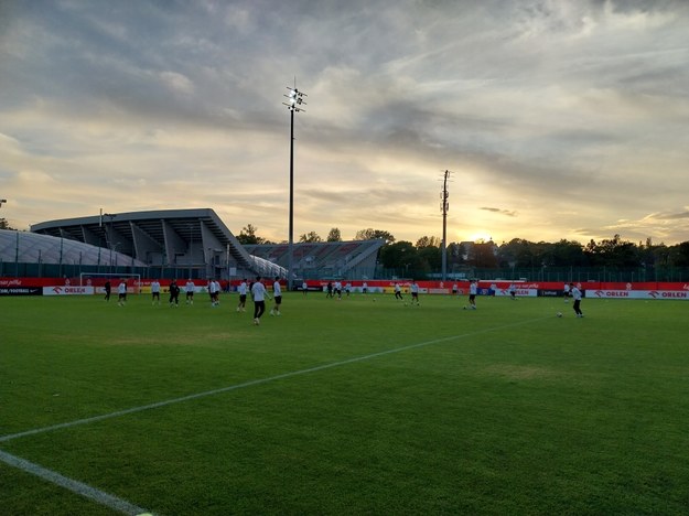 Trening reprezentacji w Warszawie /Marcin Kargol /RMF FM