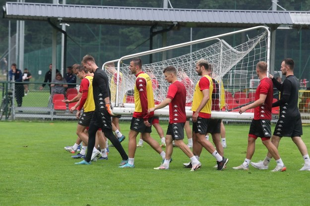 Trening Widzewa Łódź /Roman Zawistowski /PAP