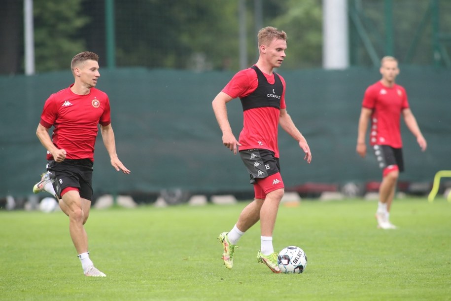 Trening Widzewa Łódź /Roman Zawistowski /PAP