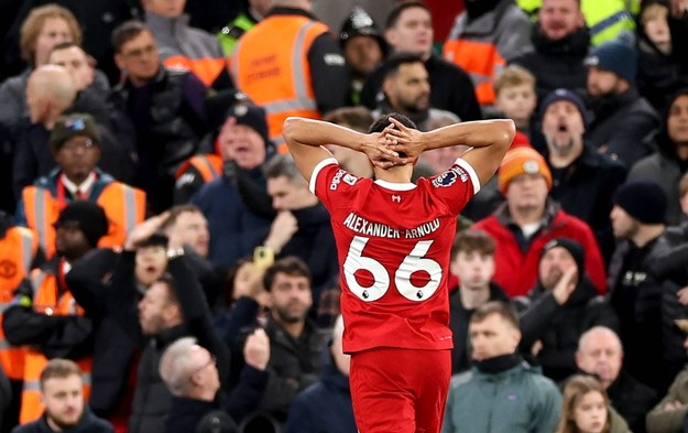 Trent Alexander-Arnold z Liverpoolu /Adam Vaughan /PAP/EPA