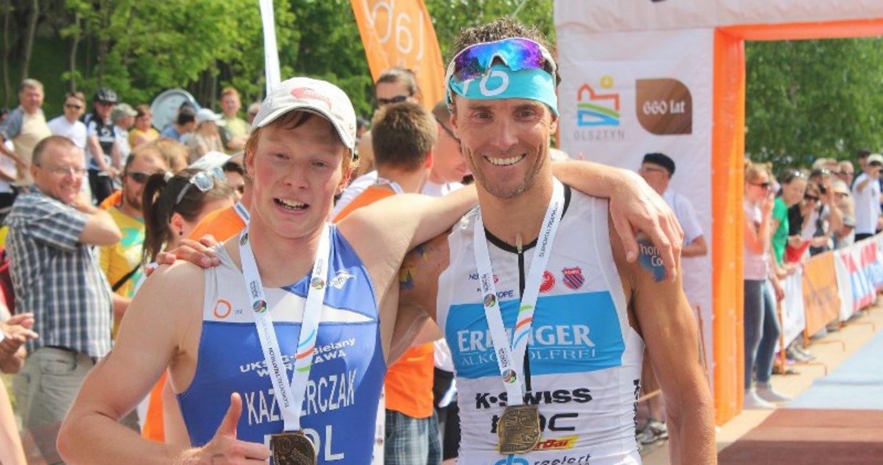 Triathloniści rywalizowali w Olsztynie. Wygrał Polak
