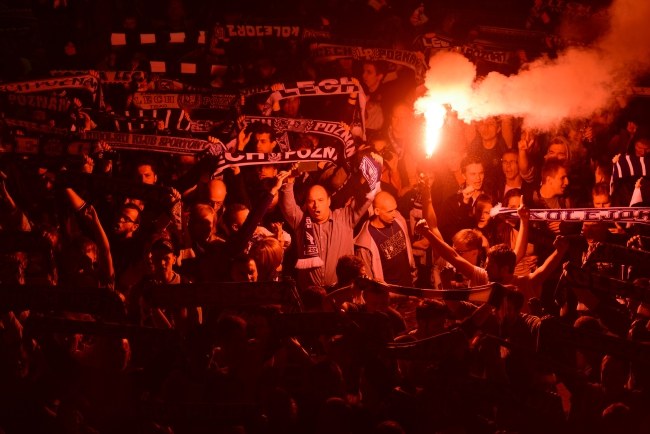 Triumf Lecha świętowało 30 tys. kibiców /Jakub Kaczmarczyk /PAP