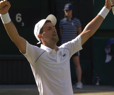 Triumf Novaka Djokovicia podczas Wimbledonu. Piłka meczowa. WIDEO