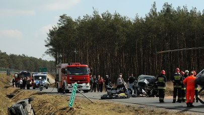 Troje motocyklistów zginęło w wypadku koło Bydgoszczy