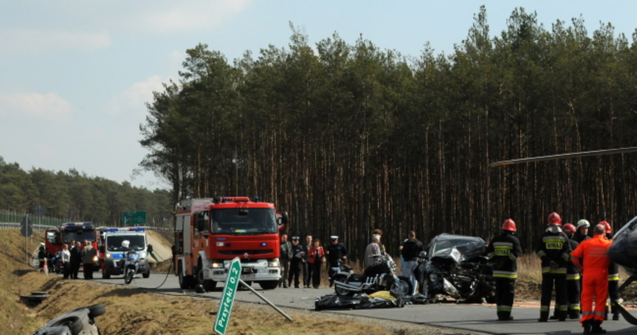 Troje motocyklistów zginęło w wypadku koło Bydgoszczy