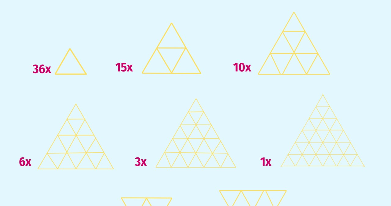 Trójkąty, które ukryły się na obrazku. Znalazłeś je wszystkie? /materiały własne /INTERIA.PL
