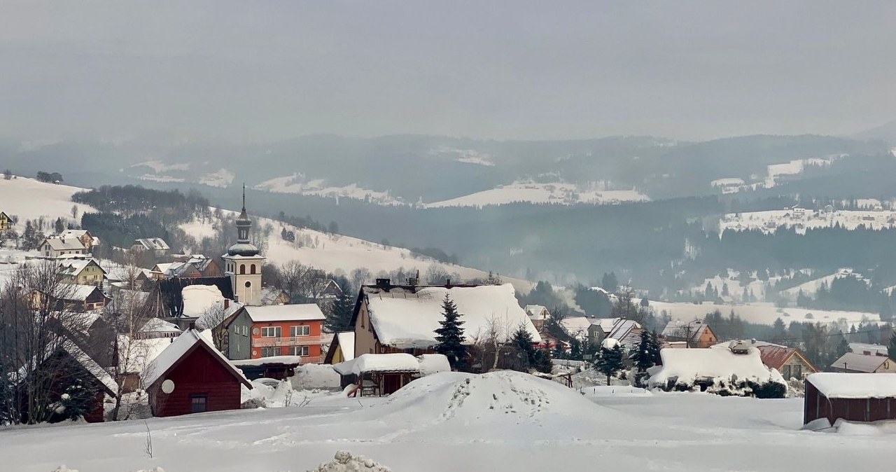 Trójwieś Beskidzka zachwyca zimowym klimatem i bogatą tradycją /Lesnydzban /CC BY-SA 4.0