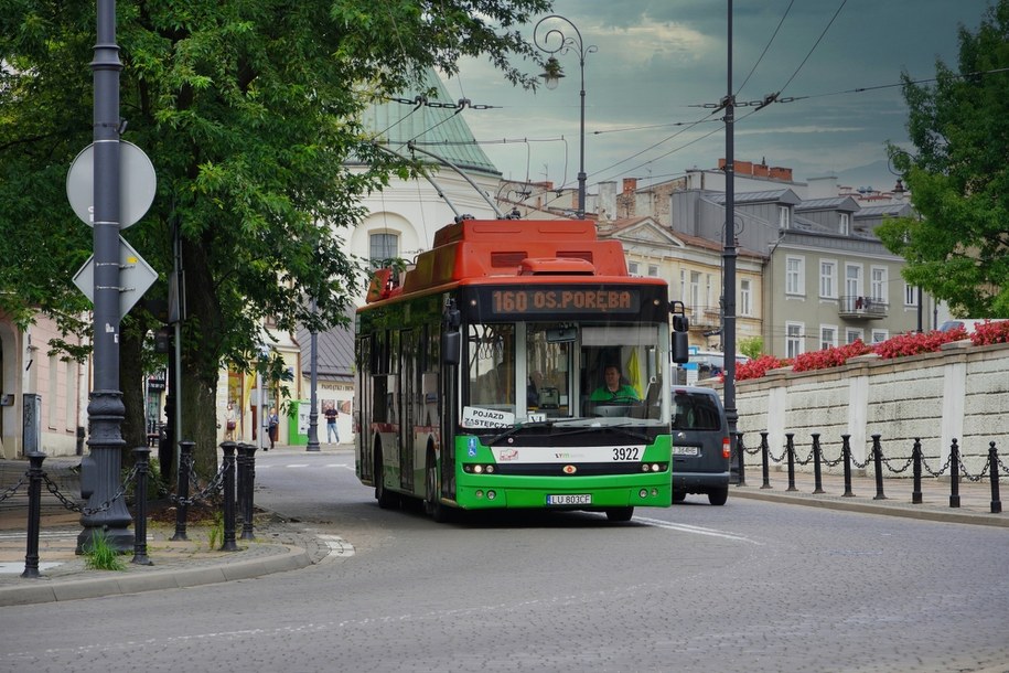 Trolejbusy na ulicach Lublin /Shutterstock
