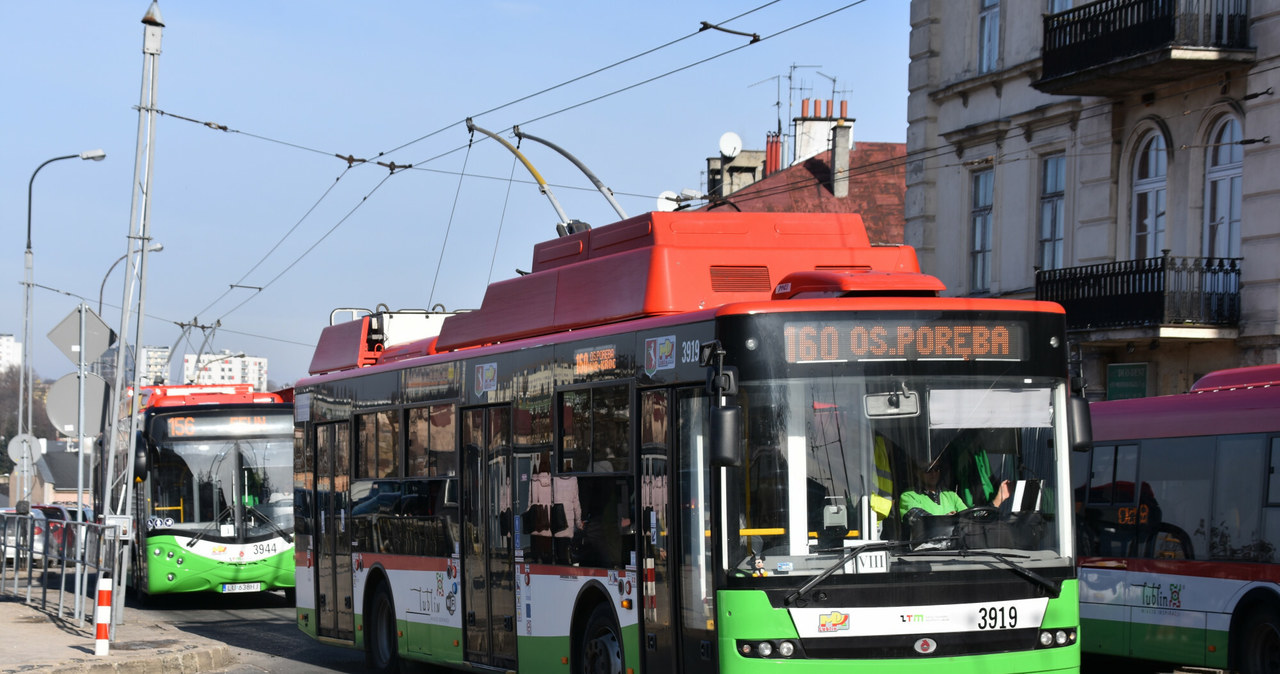 Trolejbusy znikają z ulic Lublina zastępowane autobusami z dieslem /Albin Marciniak /East News