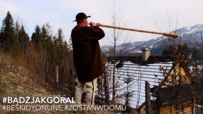 Trombita - dawny instrument pasterski doskonale sprawdza się podczas kwarantanny