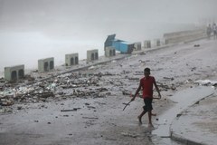 Tropikalny sztorm Isaac u wybrzeży Dominikany