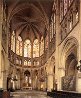 Troyes, katedra Saint-Pierre, pocz. XIII w. /Encyklopedia Internautica