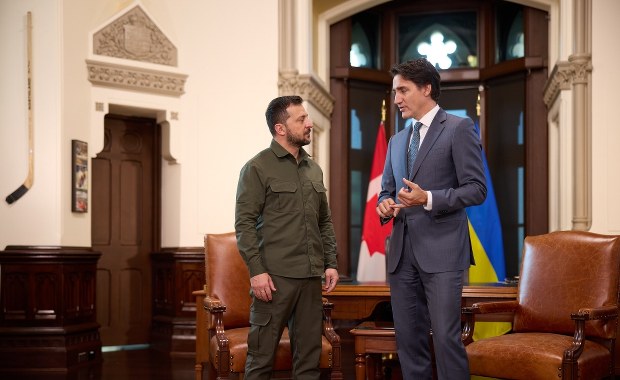 Trudeau zapowiada 650 mln dolarów pomocy dla Ukrainy [ZAPIS RELACJI]