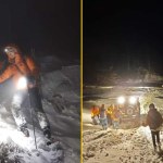 ​Trudna akcja w Tatrach. Polski turysta utknął w nocy na grani