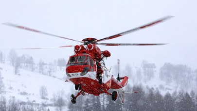 Trudne warunki w Tatrach. Polski turysta spadł na słowacką stronę