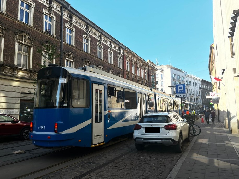 Trudności na liniach nr 1 i 20 miały miejsce we wtorek dwukrotnie /Magdalena Torczyńska /