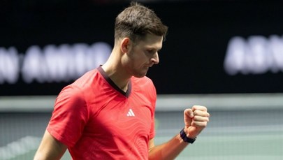 Trudny mecz Huberta Hurkacza. Wielkie emocje w drugim secie