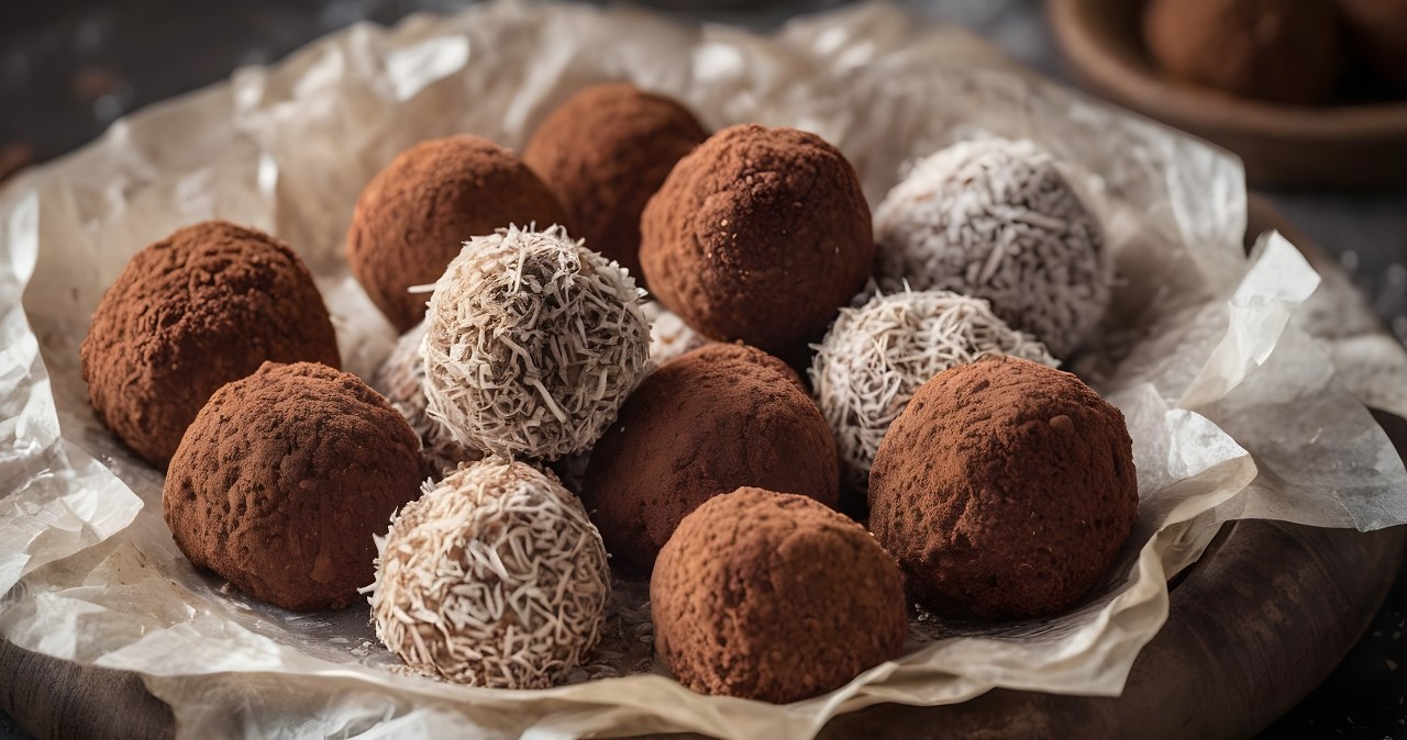 Trufle daktylowe z tego przepisu wychodzą przepyszne, a ponieważ szybko sycą, ograniczają także podjadanie, co może sprzyjać zgrabnej sylwetce /Pixel