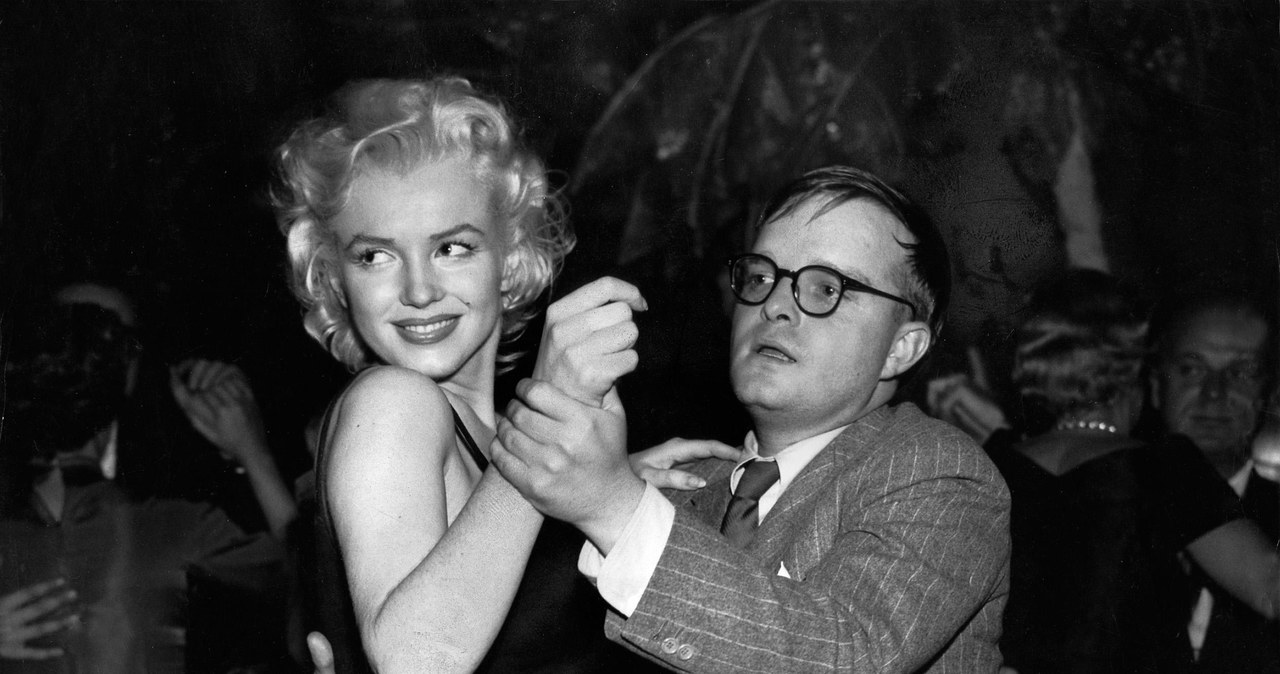 Truman Capote i Marylin Monroe /materiały prasowe