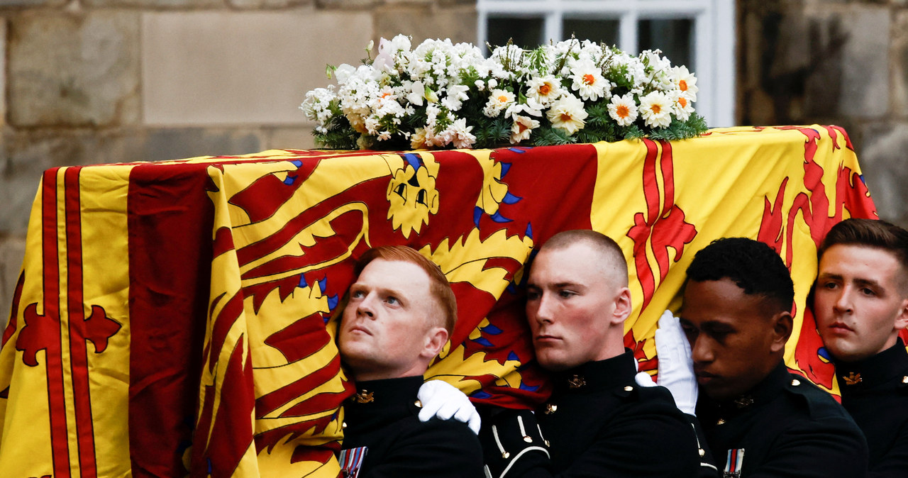 Trumna królowej Elżbiety II /Getty Images