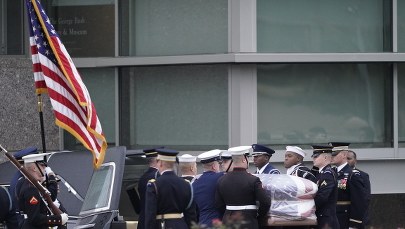 Trumna z ciałem Busha spoczęła w College Station