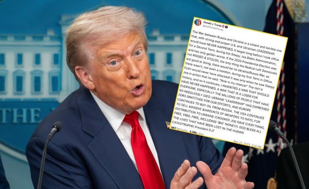 Trump atakuje ukraińską administrację. "Nie okazali wdzięczności"