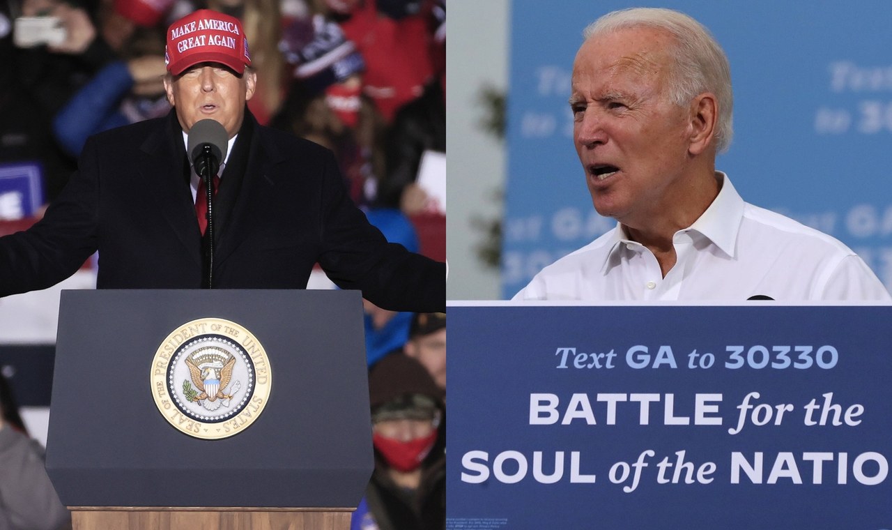 Trump: Biden wprowadzi "państwo więzienne". Biden: Wybierzcie mnie, a zwolnimy Trumpa