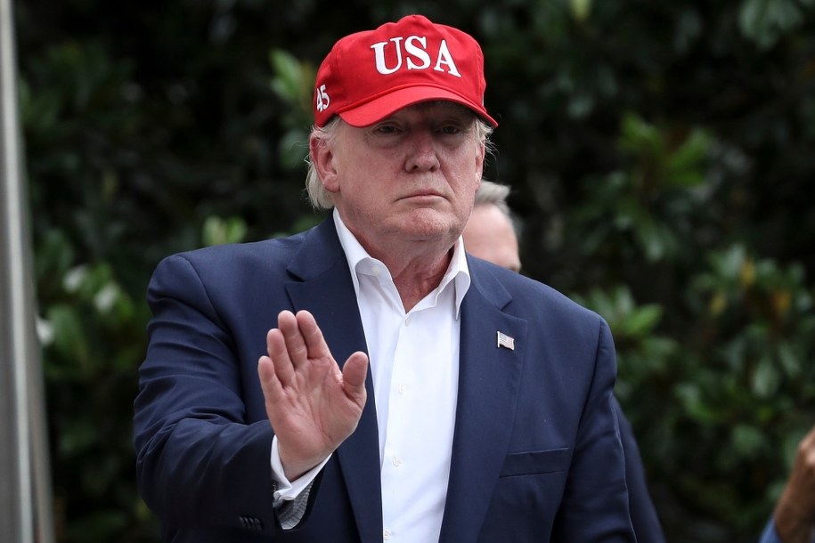 Trump: Jestem jest przekonany, że Meksyk będzie przestrzegać porozumienia ws. imigracji /Oliver Contreras/POOL /PAP/EPA