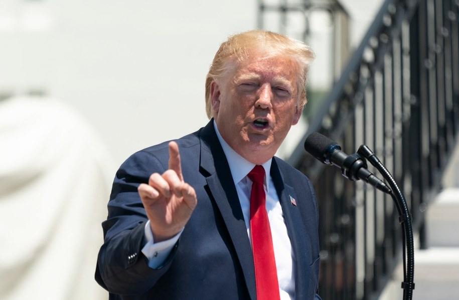 Trump ma spędzić w Polsce dwa dni /EPA/Chris Kleponis / POOL /PAP