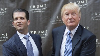 Trump: Mój syn świetnie się spisał, jest niewinny
