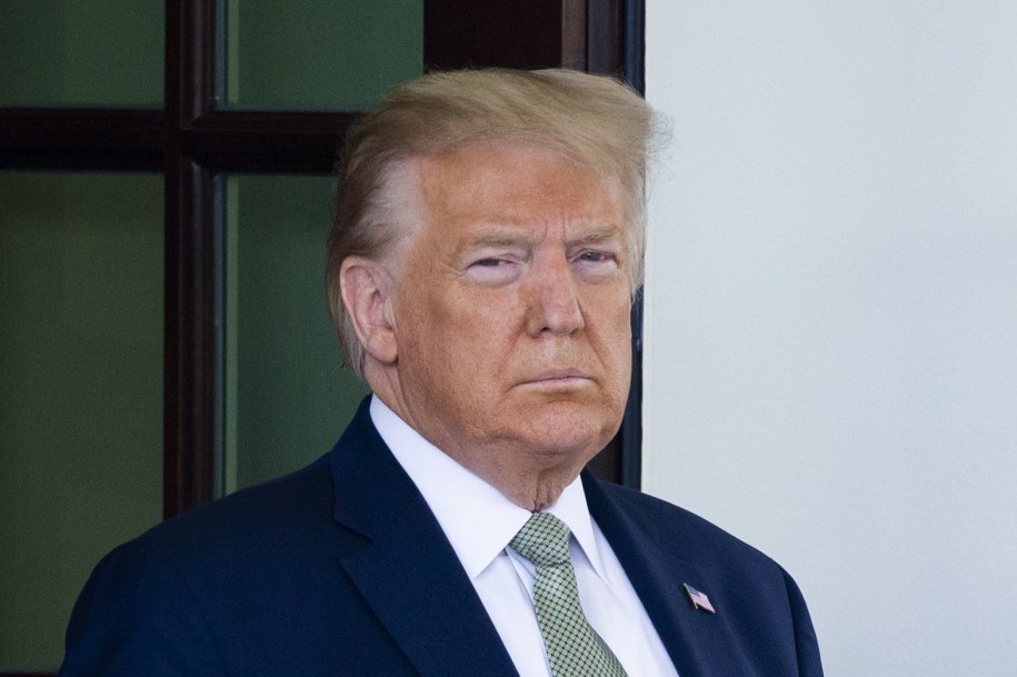 Trump: nie konsultowaliśmy zakazu podróży z UE, bo nie było czasu /MICHAEL REYNOLDS    /PAP/EPA