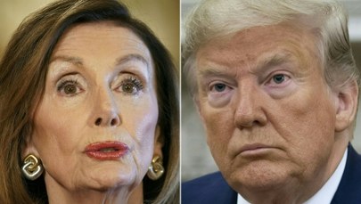 Trump o Pelosi w zdecydowanie nieparlamentarnych słowach. Tak ją pożegnał