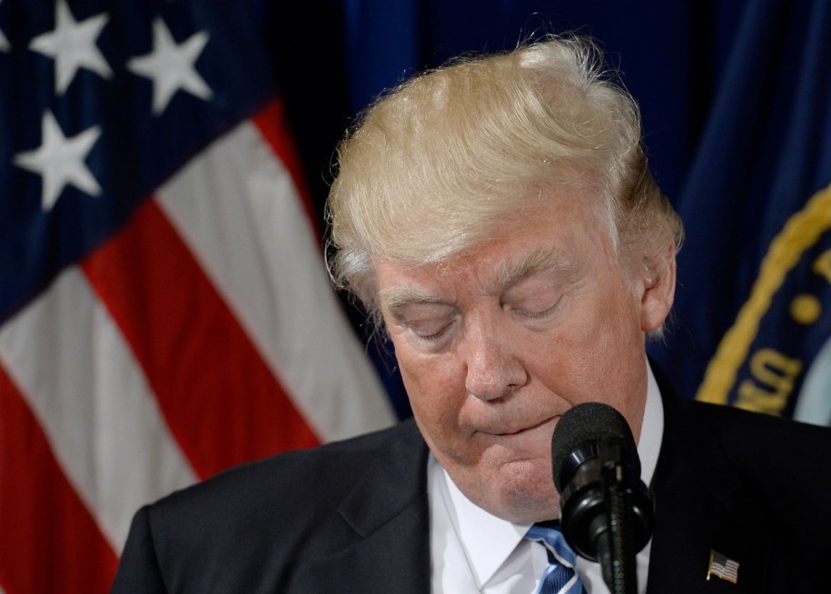 Trump o przywódcy Korei Północnej: Był młody. Było mu trudno /Olivier Douliery / POOL /PAP/EPA