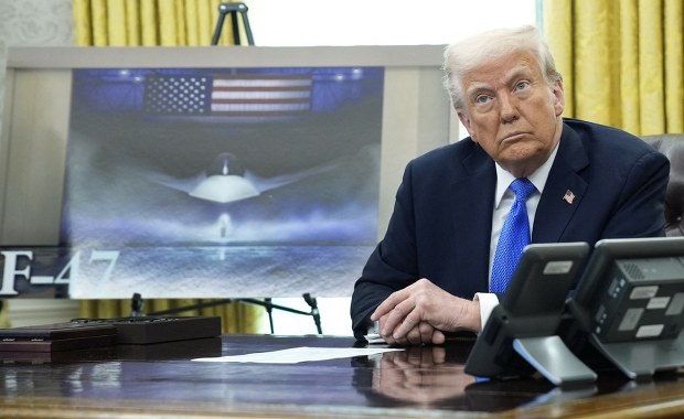 Trump o super-myśliwcu 6. generacji. F-47 ma pomóc w wojnie z Chinami i Rosją