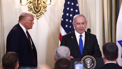 Trump ogłasza "wyjątkowy dzień". Zaskoczony Netanjahu ma inne zdanie 