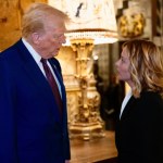 Trump opublikował zdjęcie Meloni. Obawa przed "scenami" na szczycie NATO
