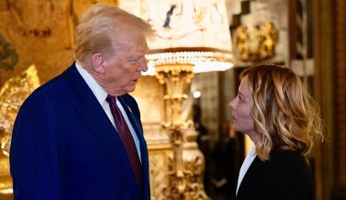 Trump opublikował zdjęcie Meloni. Obawa przed "scenami" na szczycie NATO