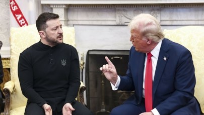 Trump ostro o słowach Zełenskiego. "Ten facet nie chce pokoju"