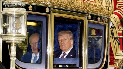 Trump powitany jak król. Wielka polityka i spektakularny protest w Windsorze